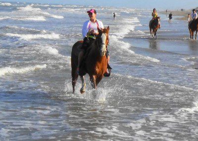 A joyous group of riders galloping together, reflecting the thrill of shared horse riding adventures